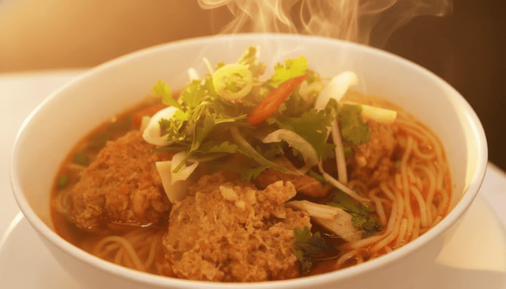 Bún riêu cua sông Kôn